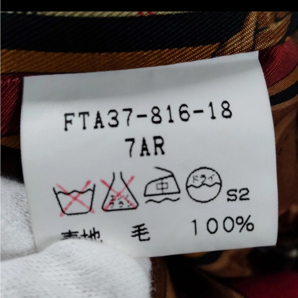 Burberrys Vintage Wool Double Breasted Coat - Picture 4 of 8